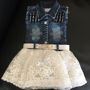 Brand new Beautiful 3 to 6 months fancy tutu dress